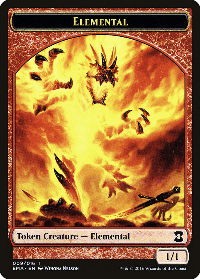 Elemental Token (009/016) [Eternal Masters Tokens] | Chromatic Games