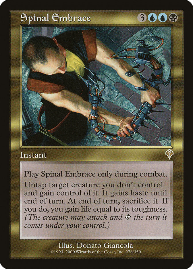 Spinal Embrace [Invasion] | Chromatic Games