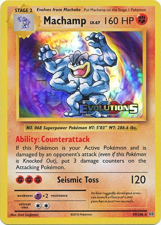 Machamp (XY Evolutions Prerelease) [XY Black Star Promos] | Chromatic Games