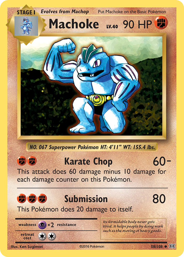 Machoke [Evolutions] | Chromatic Games