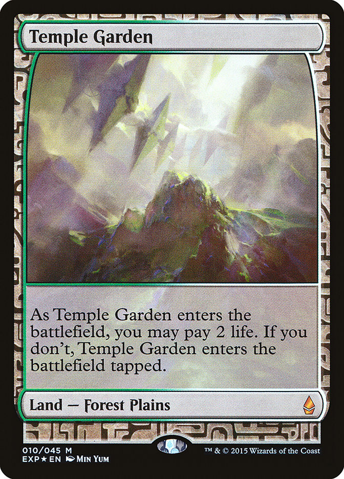 Temple Garden [Zendikar Expeditions] | Chromatic Games