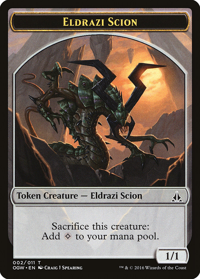 Eldrazi Scion Token (002/011) [Oath of the Gatewatch Tokens] | Chromatic Games