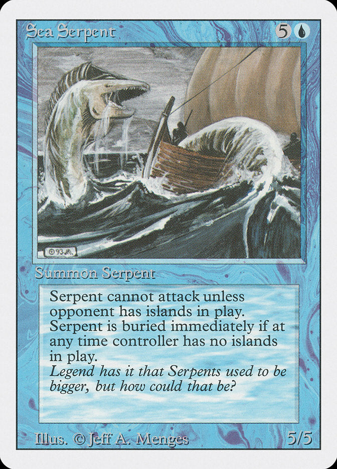 Sea Serpent [Revised Edition] | Chromatic Games