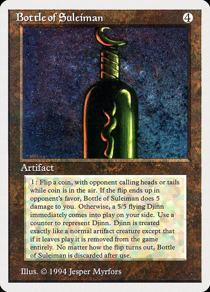 Bottle of Suleiman [Summer Magic / Edgar] | Chromatic Games