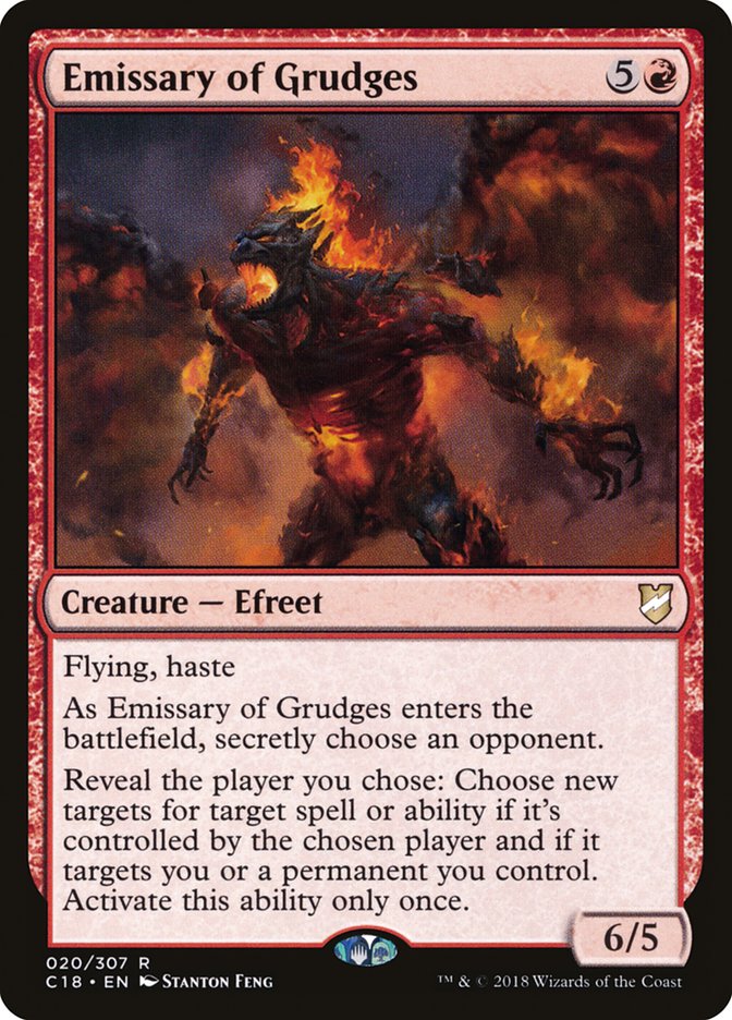 Emissary of Grudges [Commander 2018] | Chromatic Games