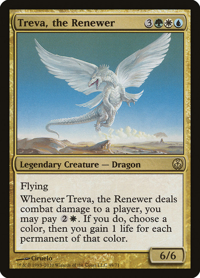 Treva, the Renewer [Duel Decks: Phyrexia vs. the Coalition] | Chromatic Games