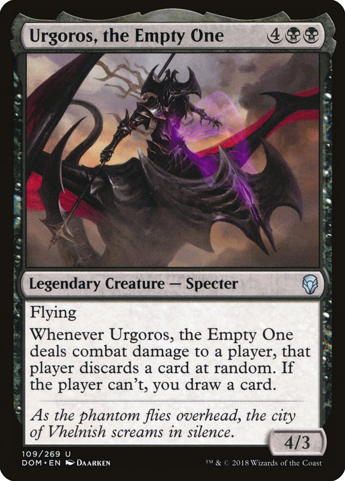 Urgoros, the Empty One [Dominaria] | Chromatic Games