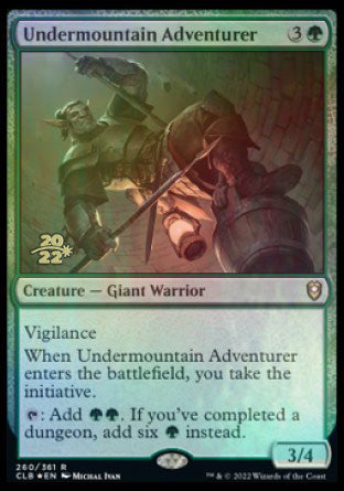 Undermountain Adventurer [Commander Legends: Battle for Baldur's Gate Prerelease Promos] | Chromatic Games