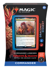 Commander Legends: Battle for Baldur's Gate - Commander Deck (Draconic Dissent) | Chromatic Games