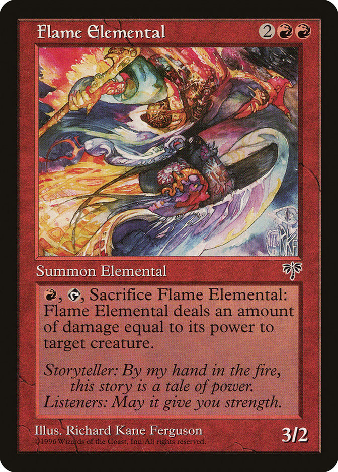 Flame Elemental [Mirage] | Chromatic Games