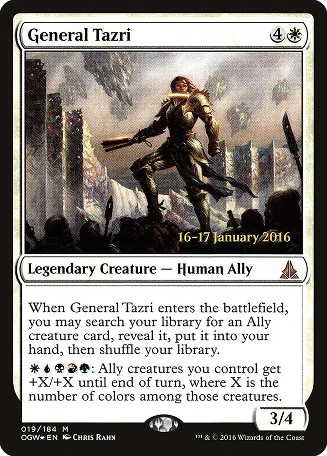 General Tazri [Oath of the Gatewatch Prerelease Promos] | Chromatic Games