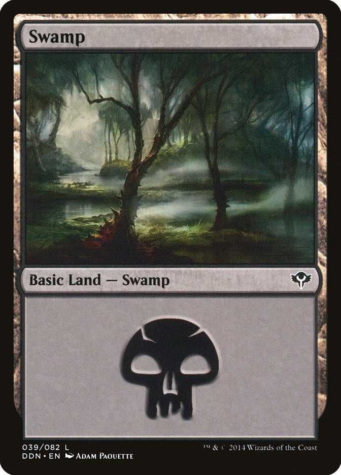 Swamp (39) [Duel Decks: Speed vs. Cunning] | Chromatic Games