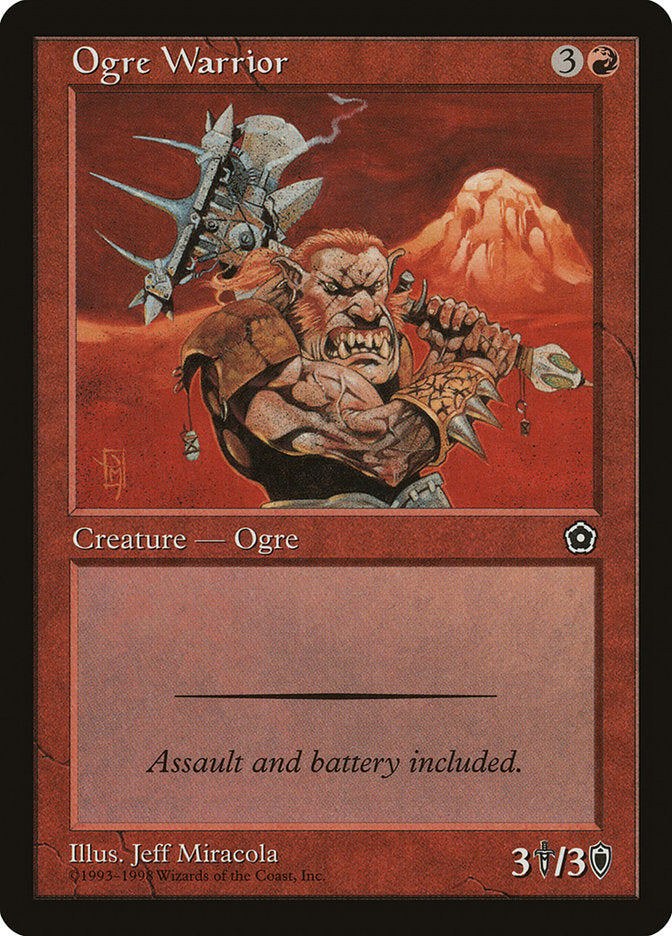 Ogre Warrior [Portal Second Age] | Chromatic Games