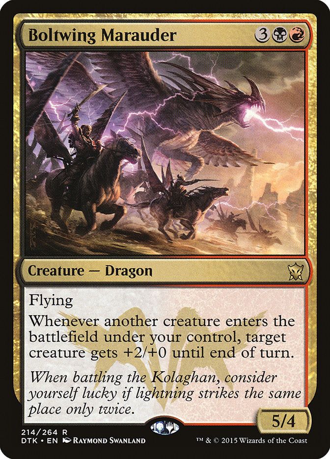 Boltwing Marauder [Dragons of Tarkir] | Chromatic Games