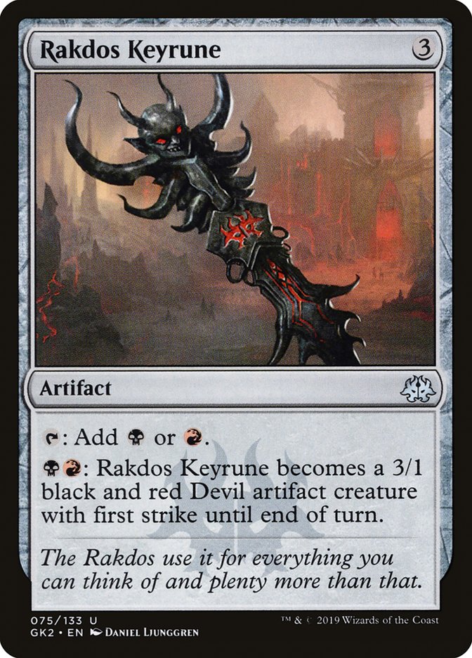 Rakdos Keyrune [Ravnica Allegiance Guild Kit] | Chromatic Games