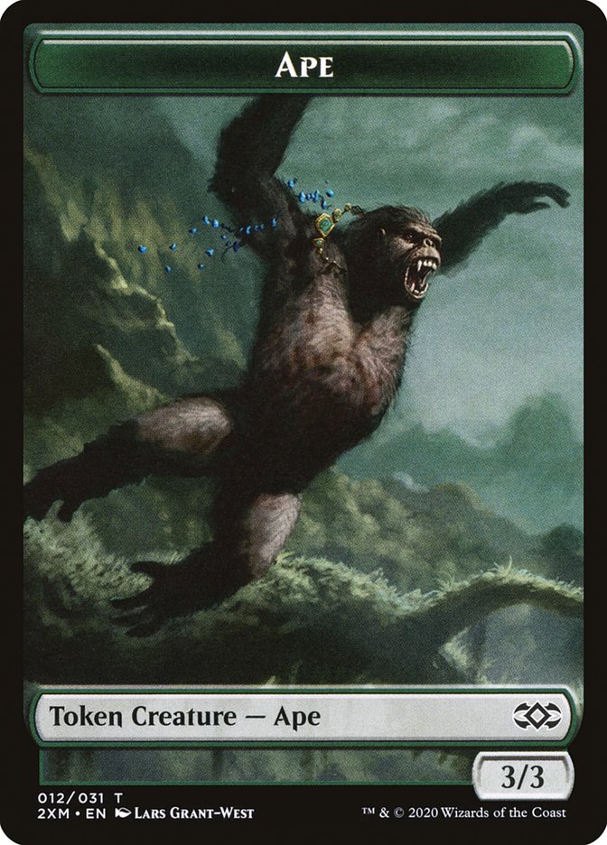 Ape Token [Double Masters Tokens] | Chromatic Games