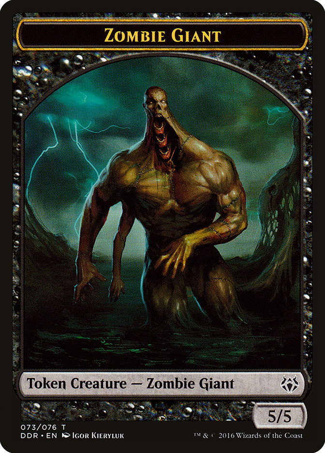 Zombie Giant Token [Duel Decks: Nissa vs. Ob Nixilis] | Chromatic Games