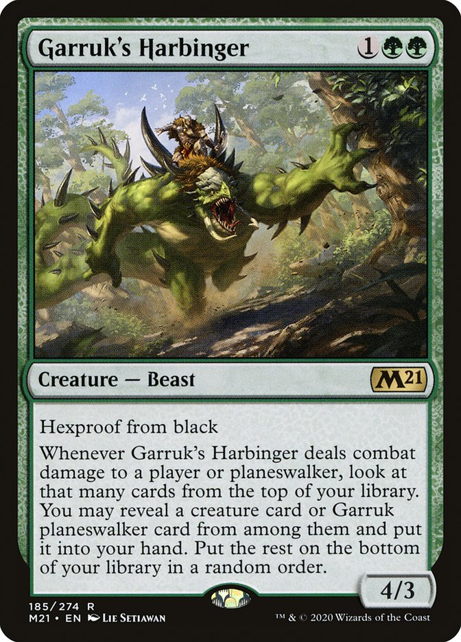 Garruk's Harbinger [Core Set 2021] | Chromatic Games