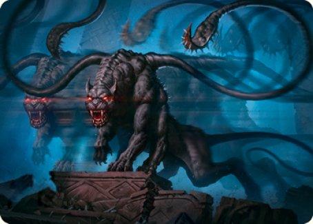 Displacer Beast Art Card [Dungeons & Dragons: Adventures in the Forgotten Realms Art Series] | Chromatic Games