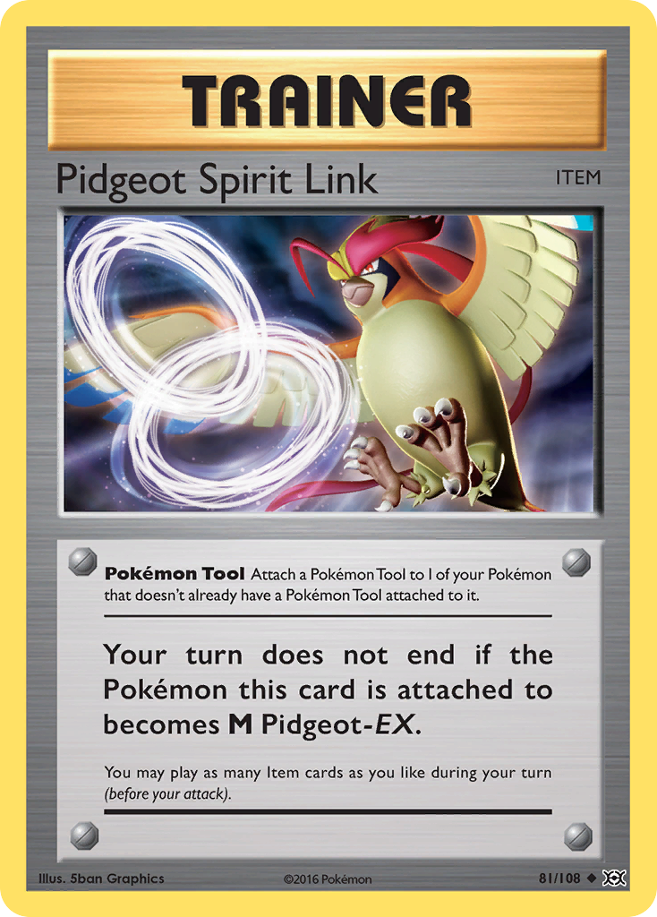 Pidgeot Spirit Link [Evolutions] | Chromatic Games