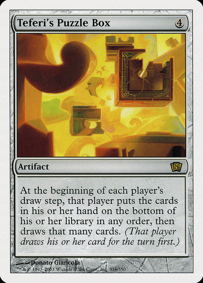 Teferi's Puzzle Box [Eighth Edition] | Chromatic Games