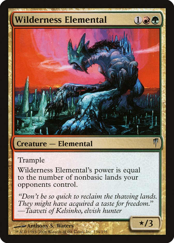 Wilderness Elemental [Coldsnap] | Chromatic Games