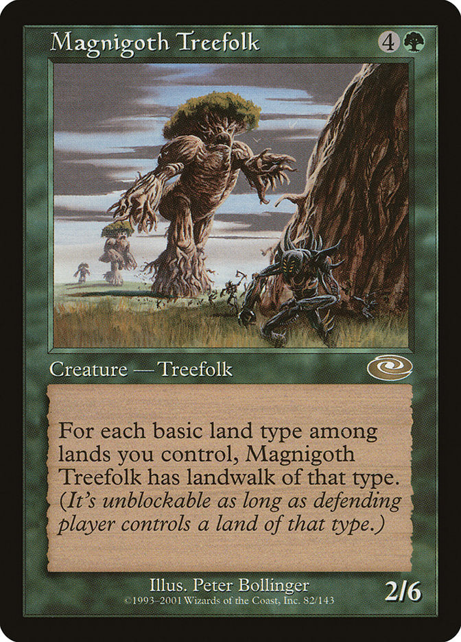 Magnigoth Treefolk [Planeshift] | Chromatic Games