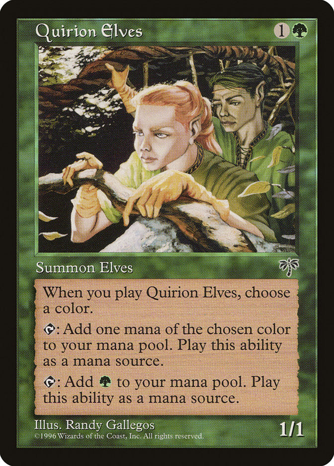 Quirion Elves [Mirage] | Chromatic Games