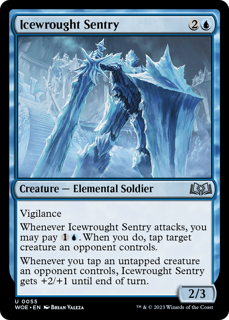 Icewrought Sentry [Wilds of Eldraine] | Chromatic Games