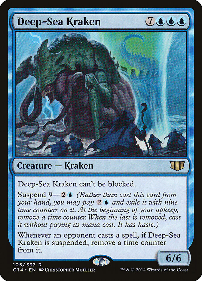 Deep-Sea Kraken [Commander 2014] | Chromatic Games