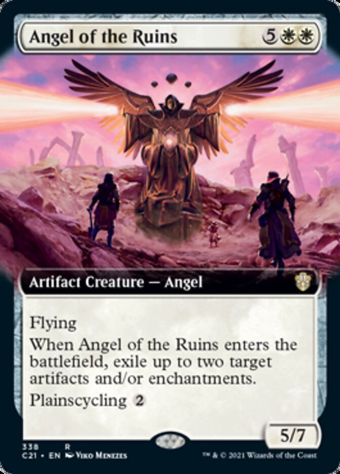 Angel of the Ruins (Extended Art) [Commander 2021] | Chromatic Games