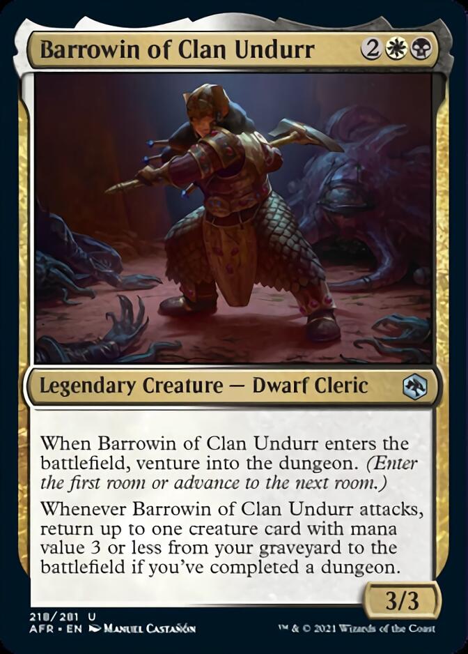 Barrowin of Clan Undurr [Dungeons & Dragons: Adventures in the Forgotten Realms] | Chromatic Games