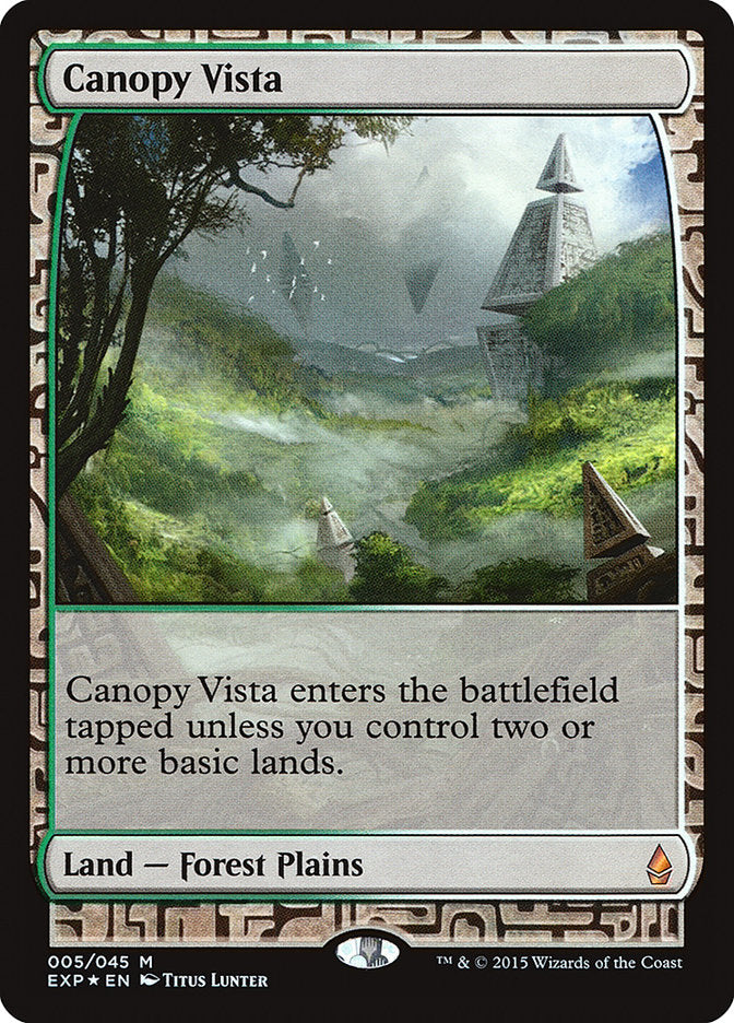 Canopy Vista [Zendikar Expeditions] | Chromatic Games