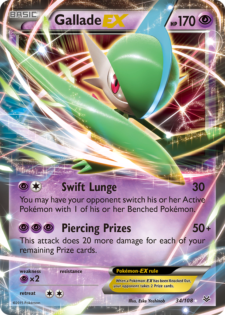 Gallade EX [Roaring Skies] | Chromatic Games