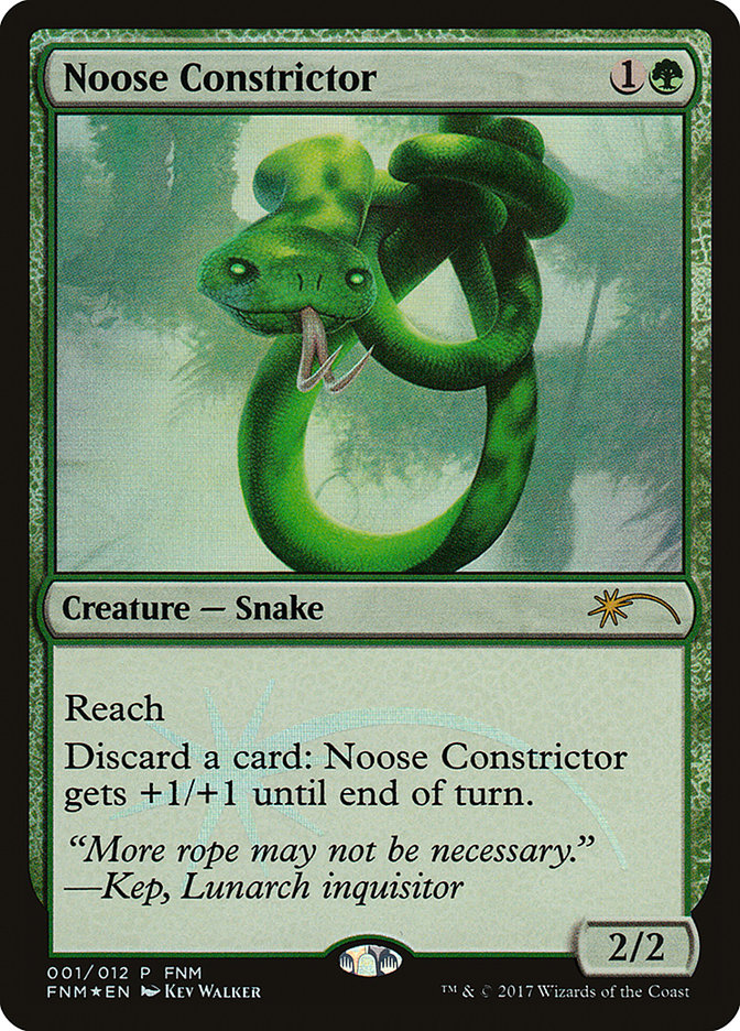 Noose Constrictor [Friday Night Magic 2017] | Chromatic Games