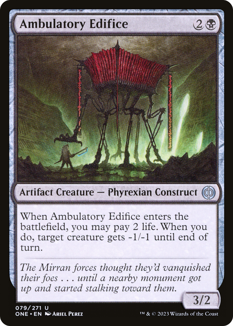 Ambulatory Edifice [Phyrexia: All Will Be One] | Chromatic Games