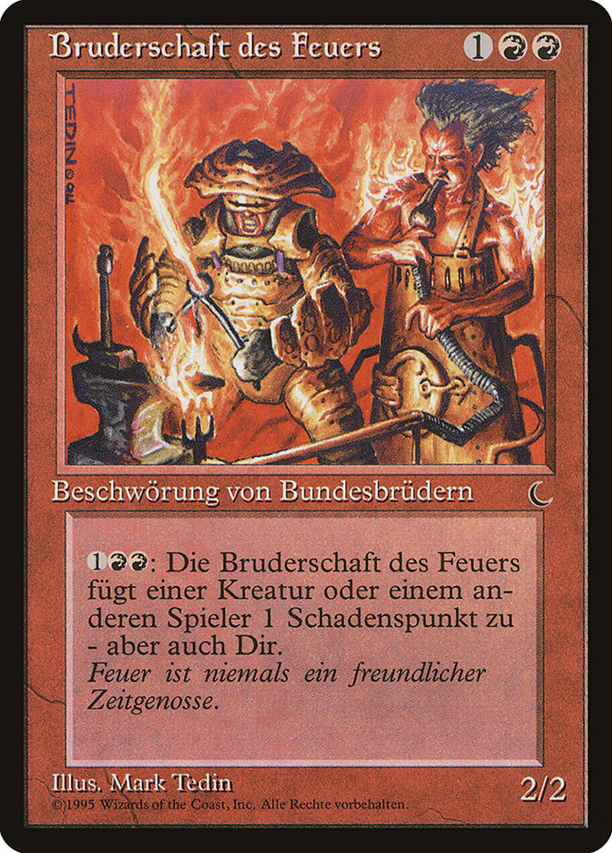 Brothers of Fire (German) - "Bruderschaft des Feuers" [Renaissance] | Chromatic Games