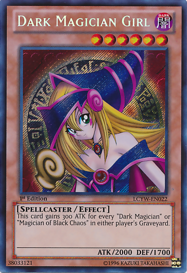 Dark Magician Girl [LCYW-EN022] Secret Rare | Chromatic Games