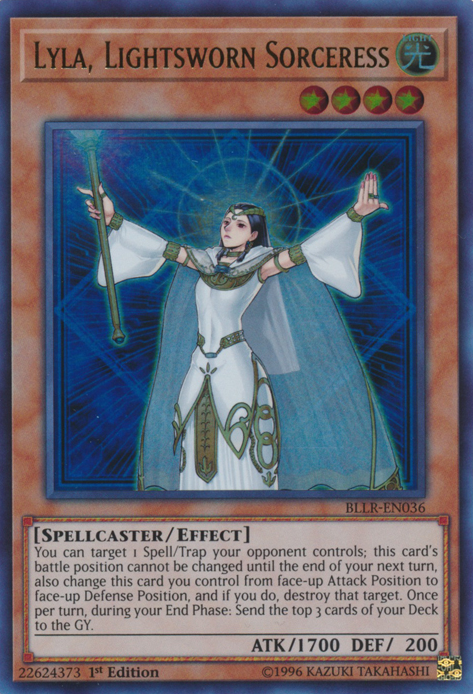 Lyla, Lightsworn Sorceress [BLLR-EN036] Ultra Rare | Chromatic Games