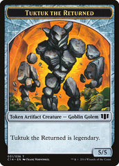 Daretti, Scrap Savant Emblem // Tuktuk the Returned Double-Sided Token [Commander 2014 Tokens] | Chromatic Games