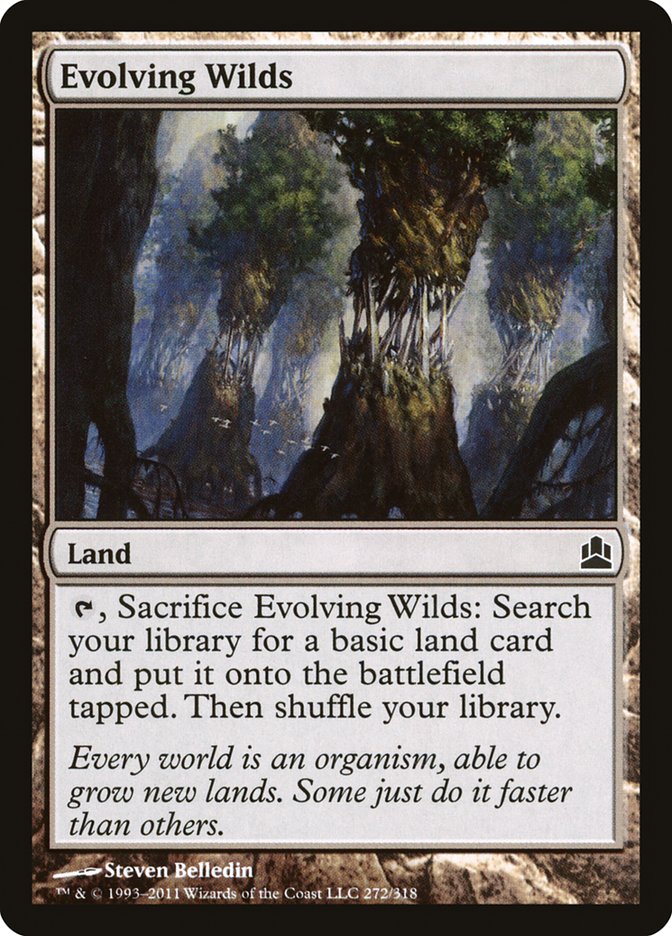 Evolving Wilds [Commander 2011] | Chromatic Games