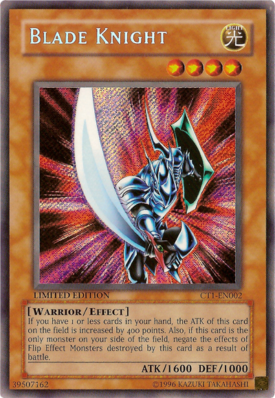 Blade Knight [CT1-EN002] Secret Rare | Chromatic Games