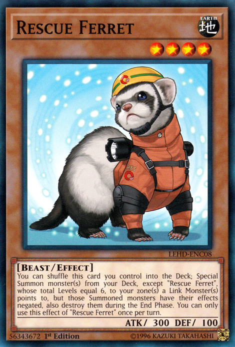 Rescue Ferret [LEHD-ENC08] Common | Chromatic Games