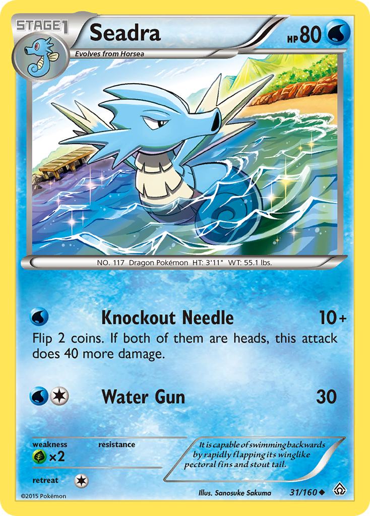 Seadra (31/160) [XY: Primal Clash] | Chromatic Games