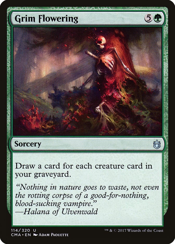 Grim Flowering [Commander Anthology] | Chromatic Games