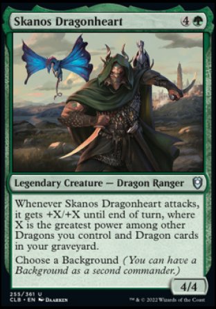 Skanos Dragonheart [Commander Legends: Battle for Baldur's Gate] | Chromatic Games