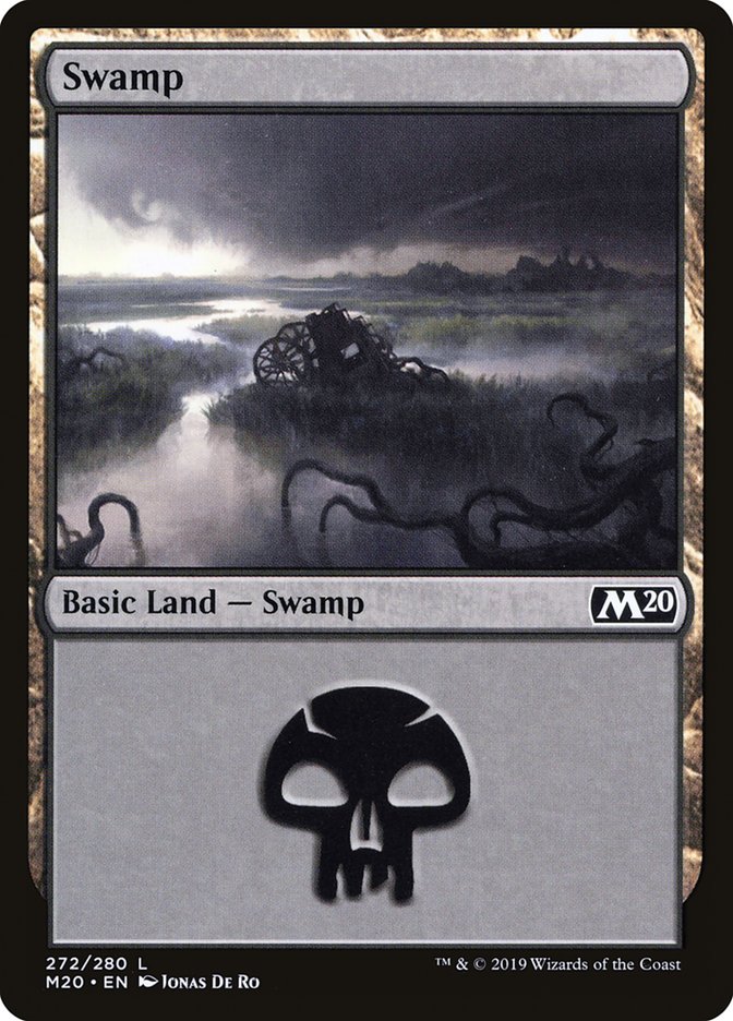 Swamp (272) [Core Set 2020] | Chromatic Games