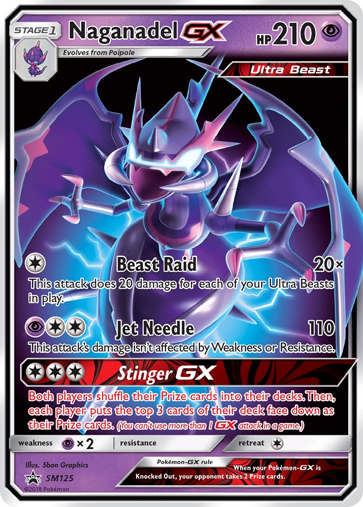 Naganadel GX [SM Black Star Promos] | Chromatic Games