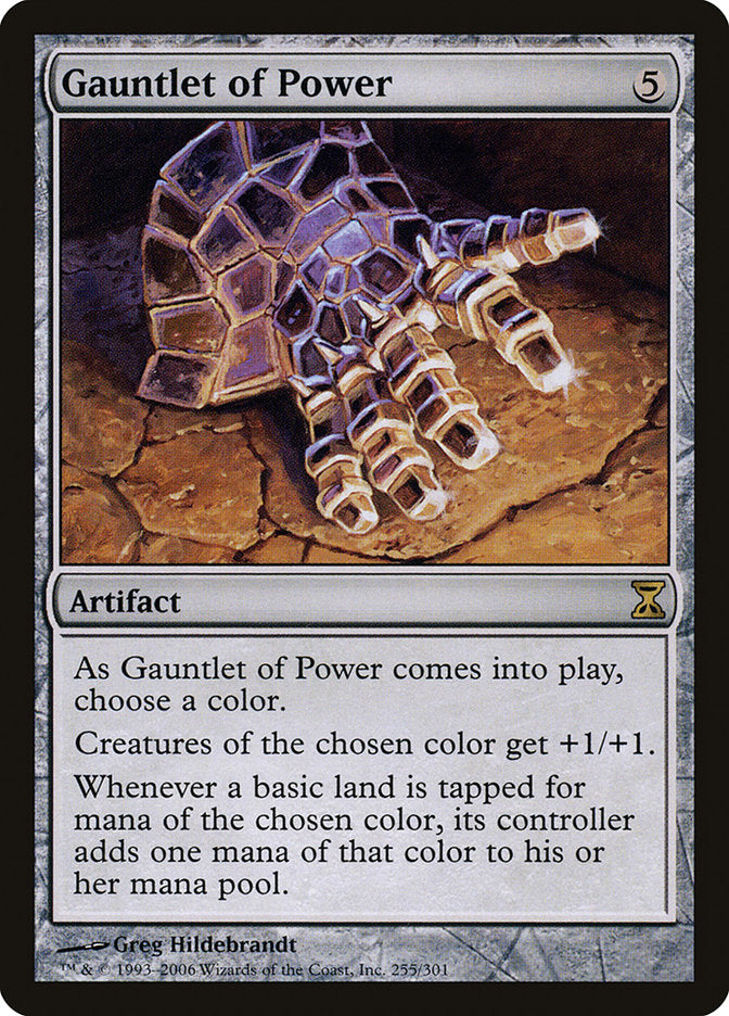 Gauntlet of Power [Time Spiral] | Chromatic Games