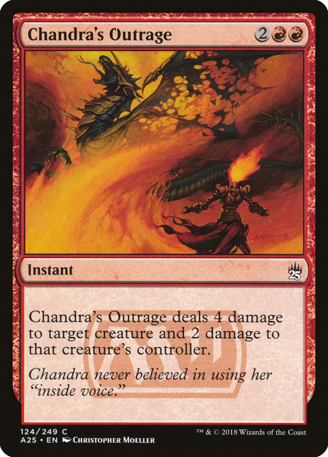 Chandra's Outrage [Masters 25] | Chromatic Games